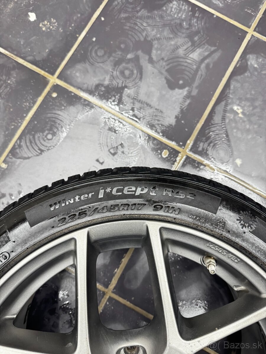 alu disky BORBET Y Titan Matt + zimné pneumatiky - 6