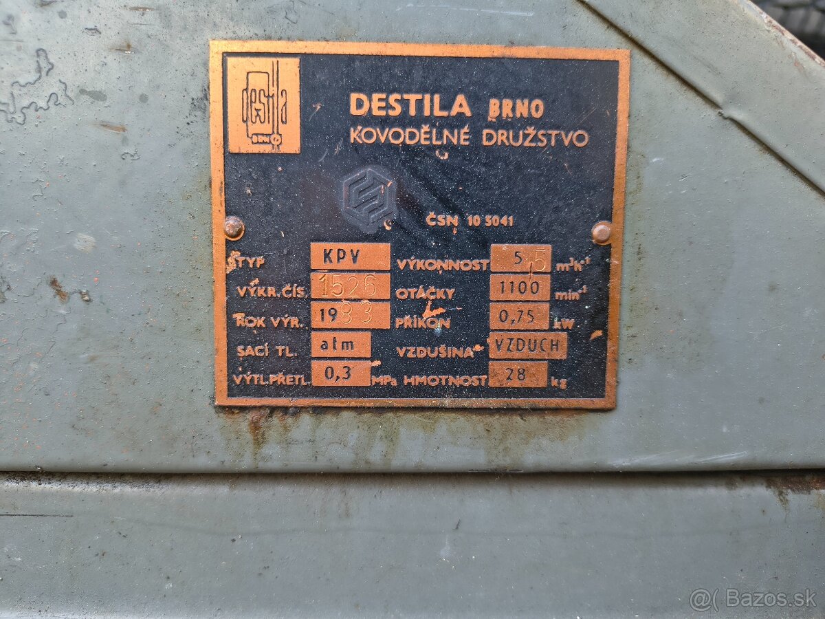 Elektromotor kompresor 0.75Kw - 6