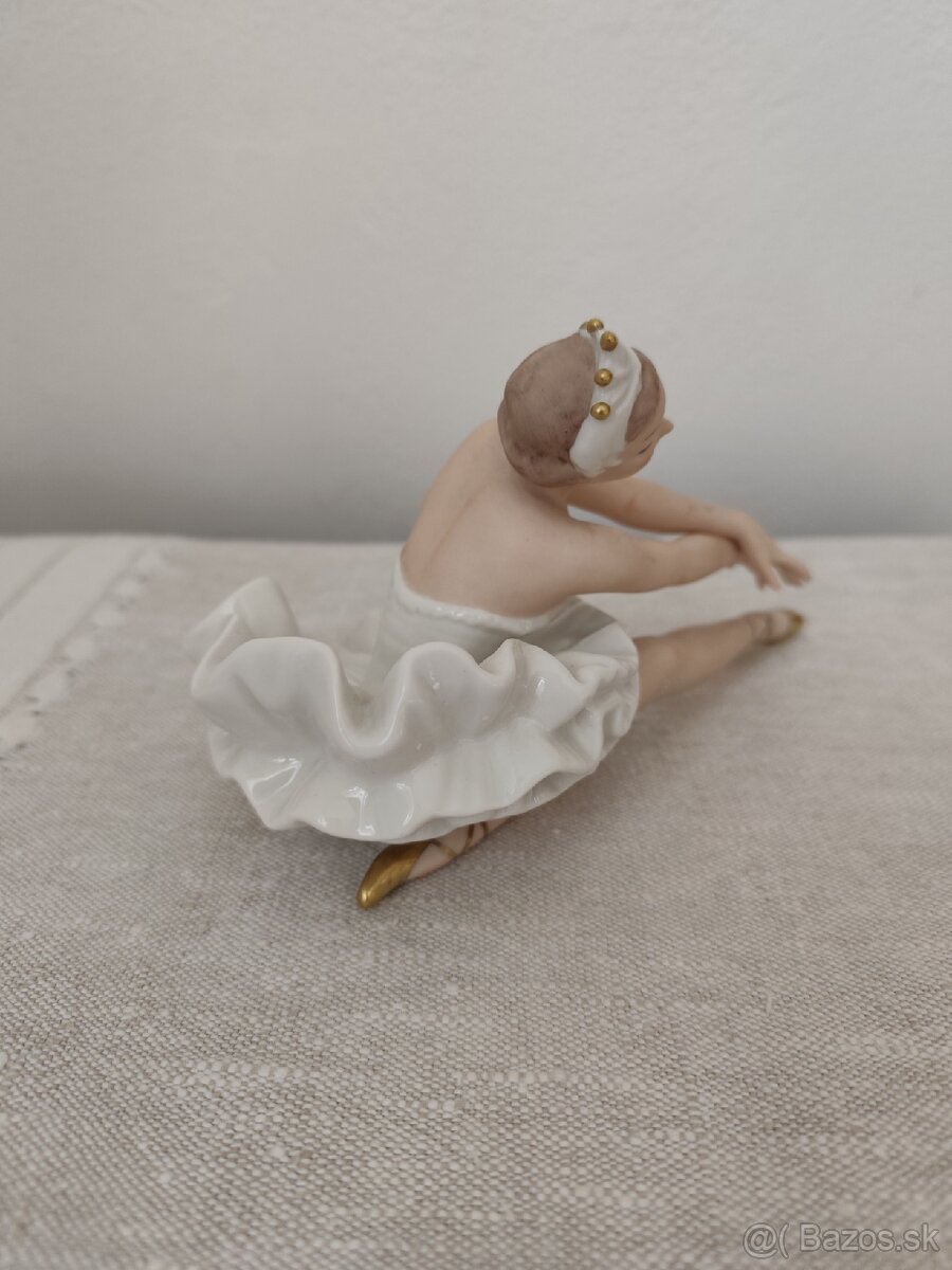 Wallendorf baletka žena porcelánová soška - 6