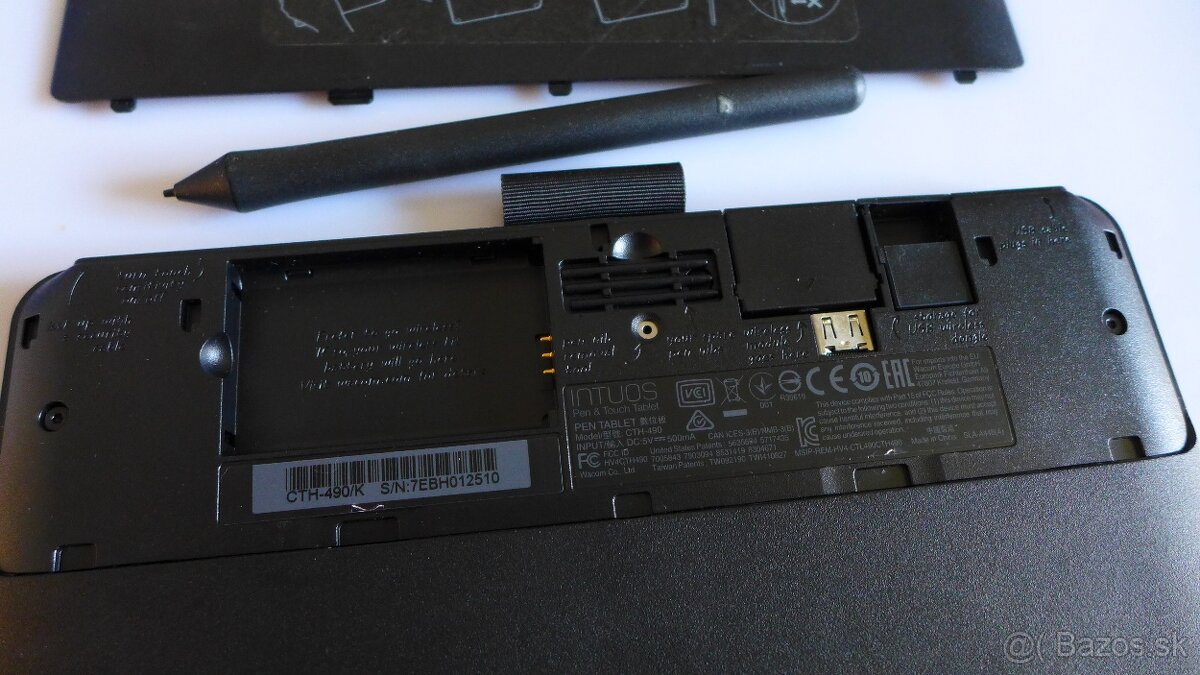 Wacom Intuos Pen & Touch CTH-490/K – grafický tablet, top st - 6