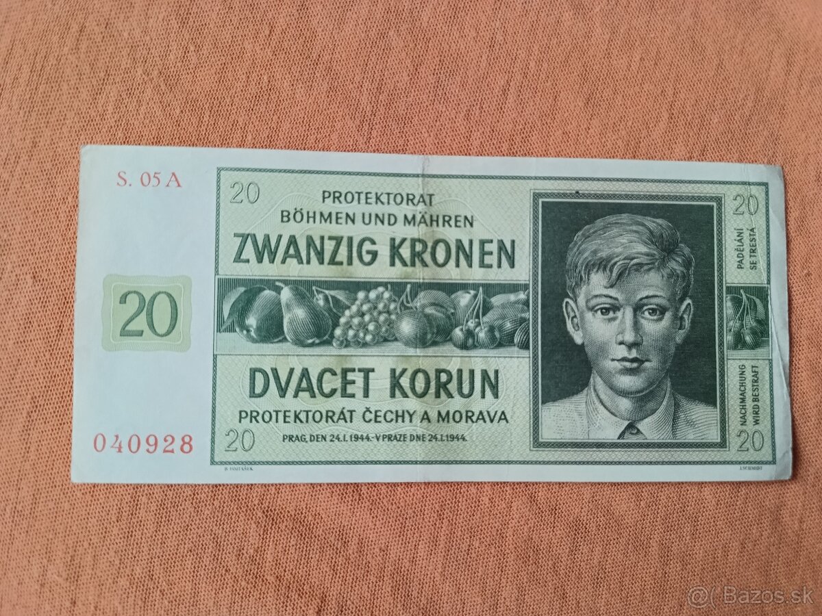 Bankovky ČSR - 15 - 6