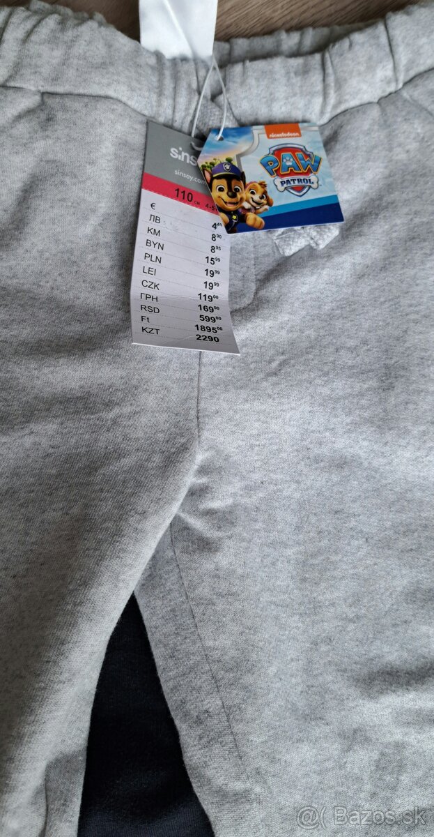 Chlapčenské tepláky veľ. 110 - 6