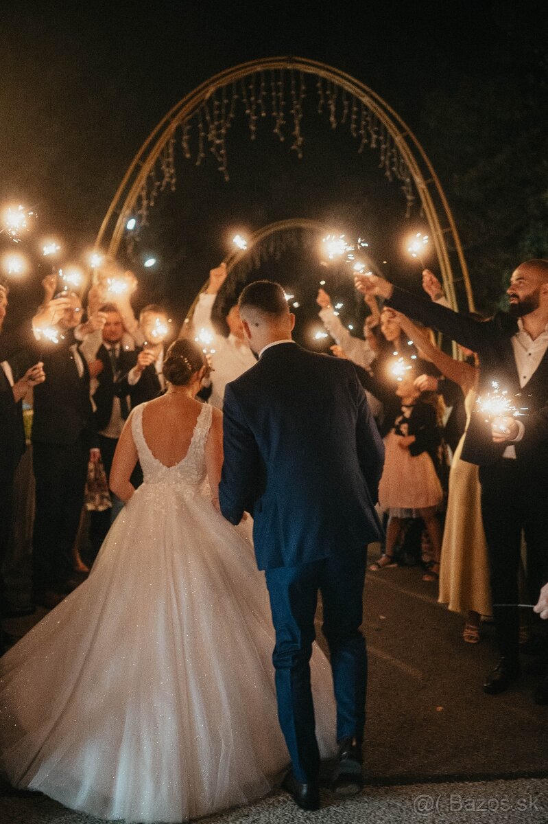 Svadobné šaty plus doplnky - 6