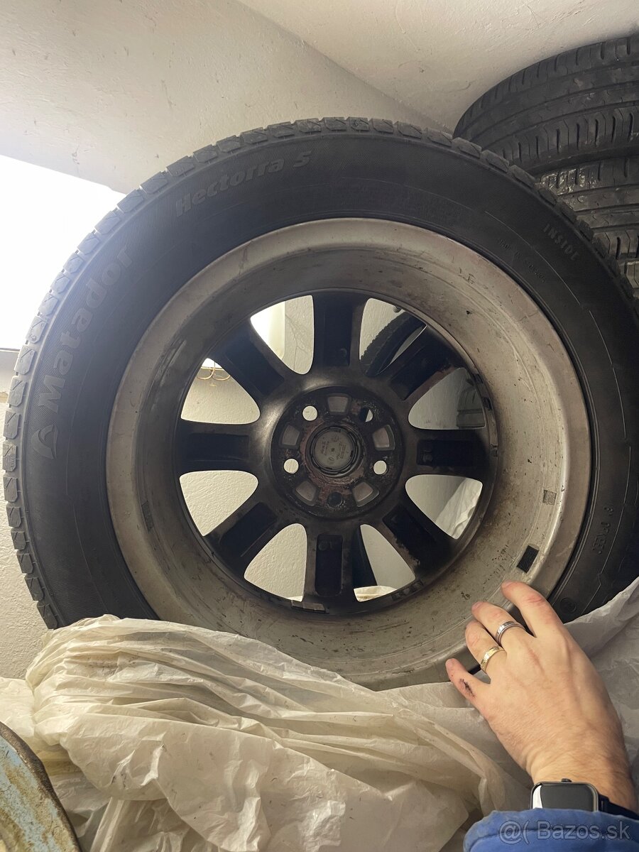 Predám elektróny 195/55 R15 - 6