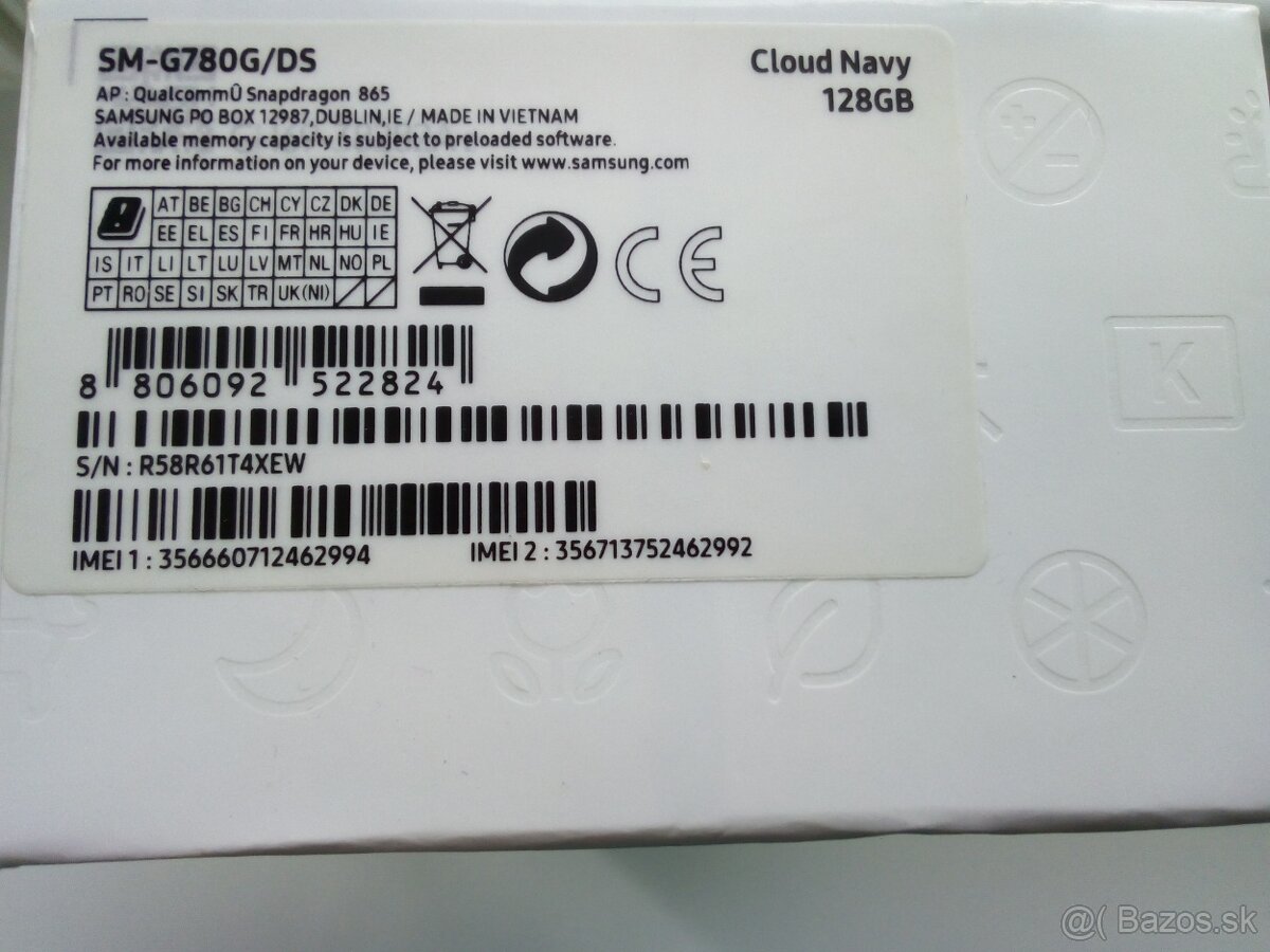 Predám Samsung Galaxy S20 FE - 6