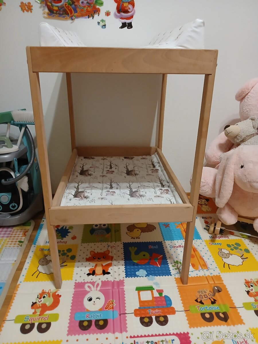 Prebalovaci pult,stojan s vaničkou - 6