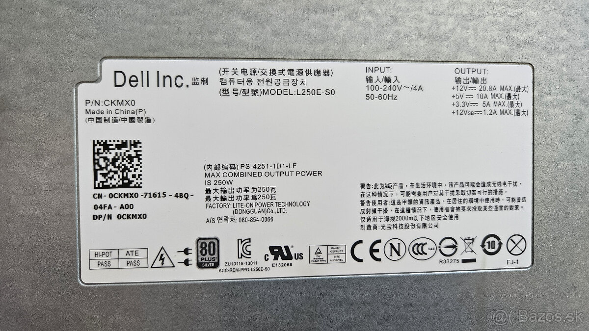 Server DELL PowerEdge R220 s i3 4. generácie - 6