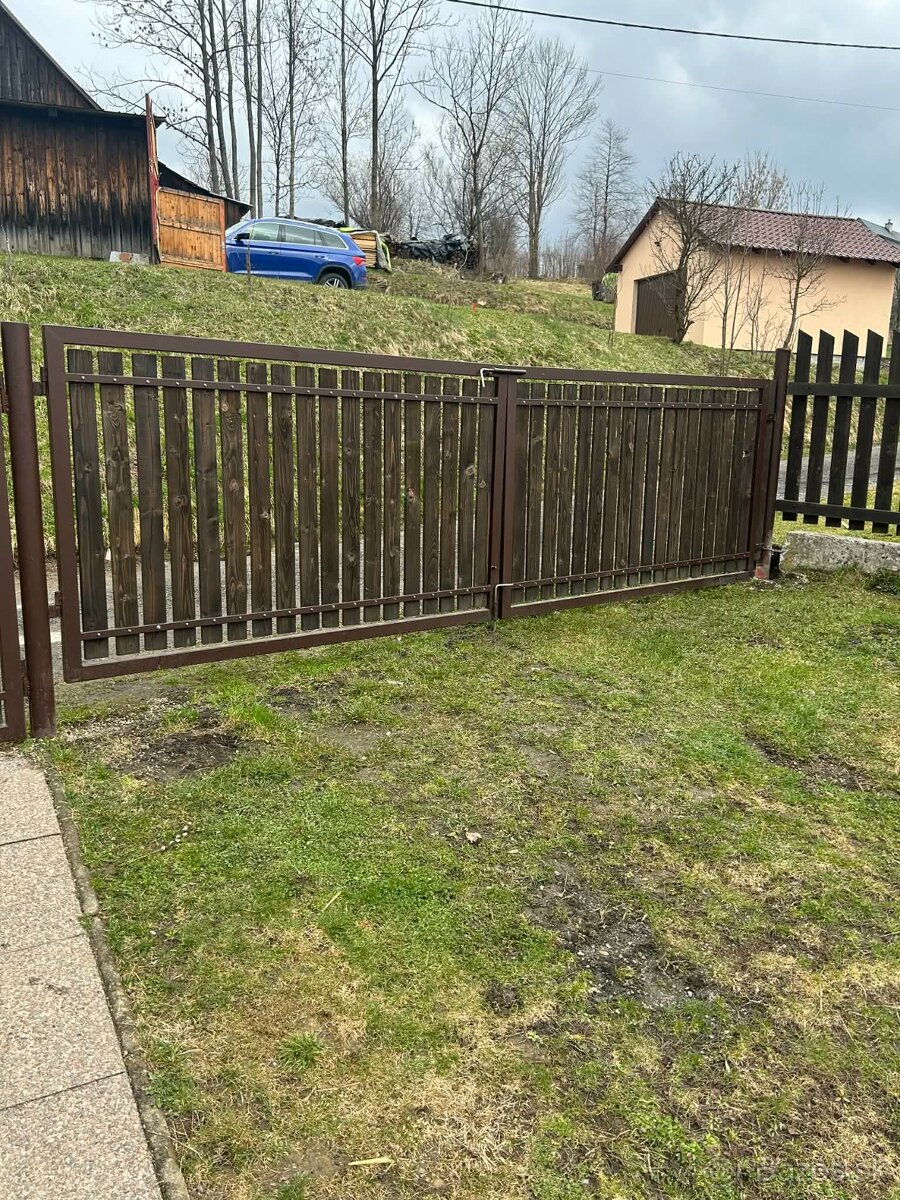Predám dvojkridlovu bránu a bránku - 6