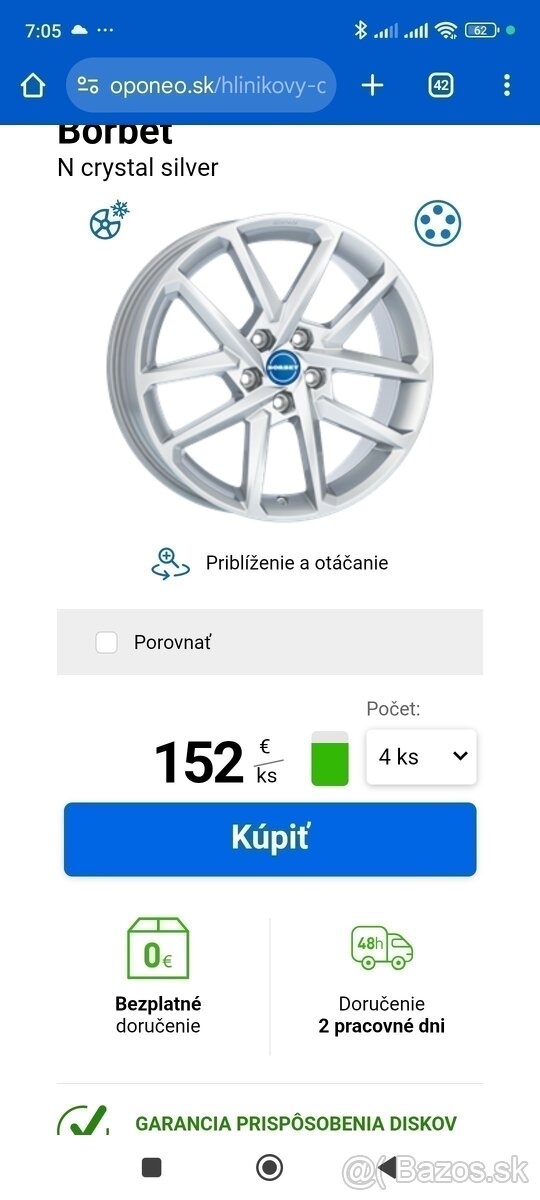 R18 5x114,3 mm MAZDA - 6