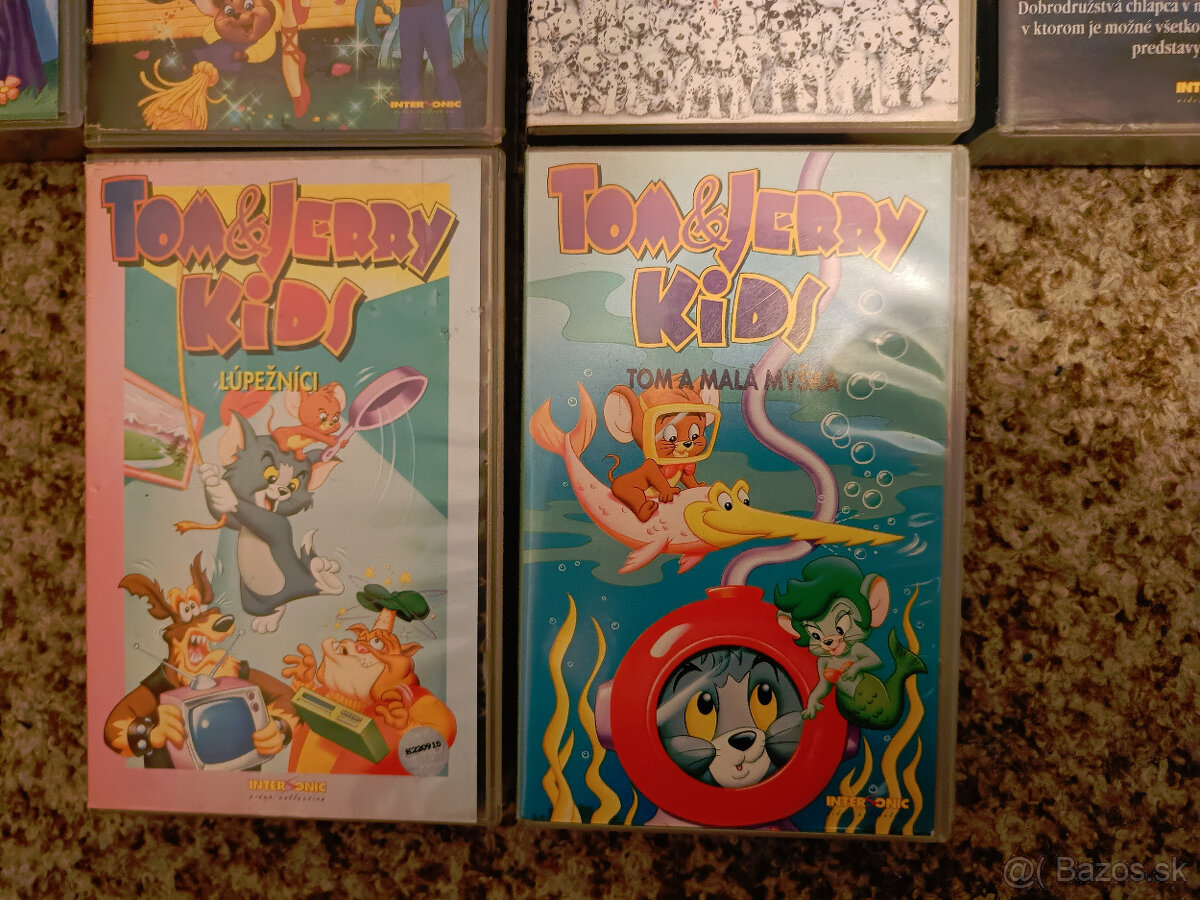 Vzácne rozprávkové VHS videokazety so slovenským dabingom - 6