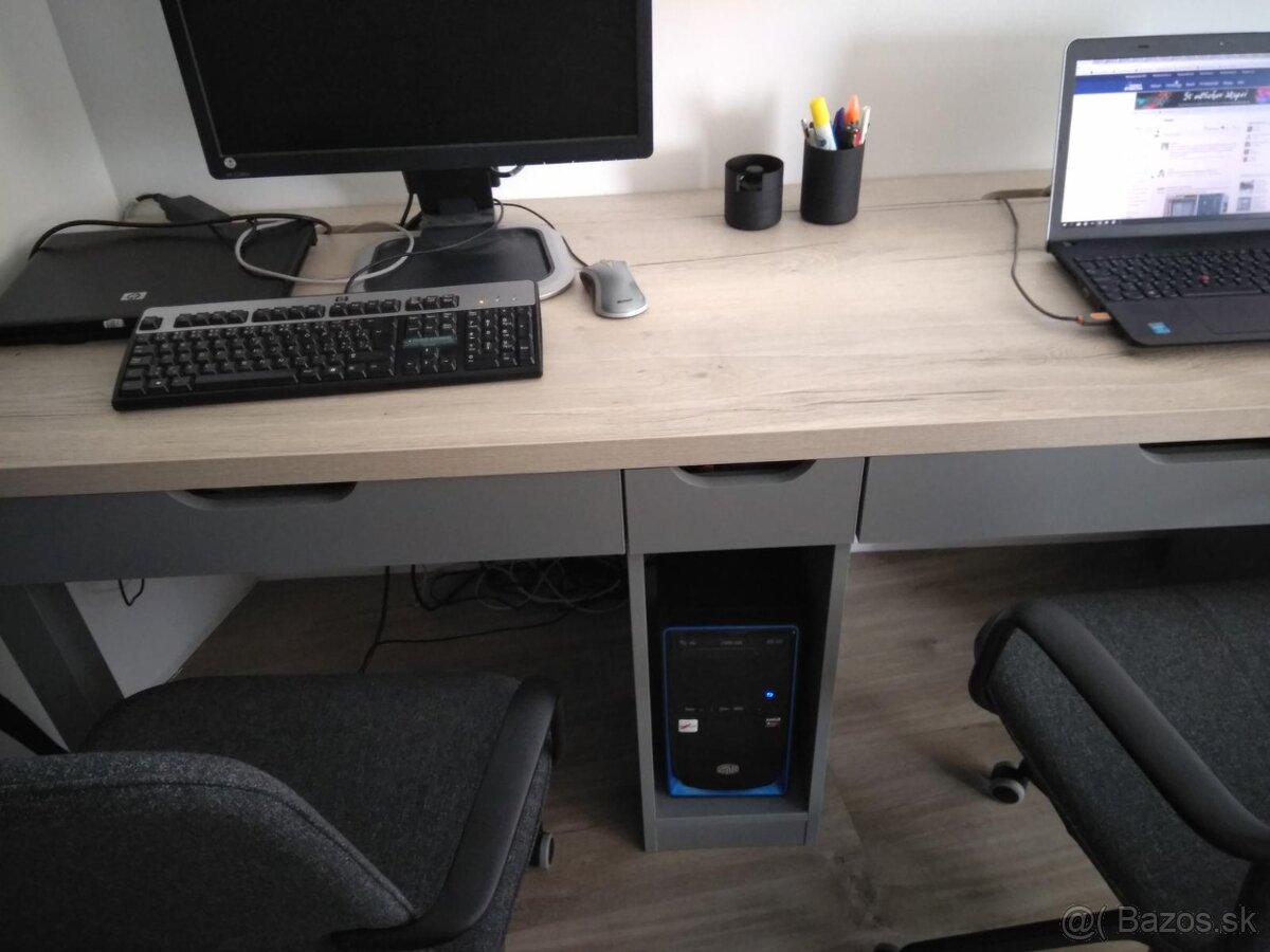 Predám pracovný stôl pre 2 osoby - 6