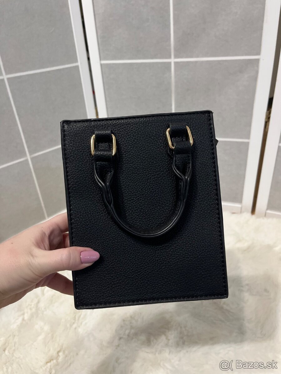 Damska čierna kabelka mini - 6