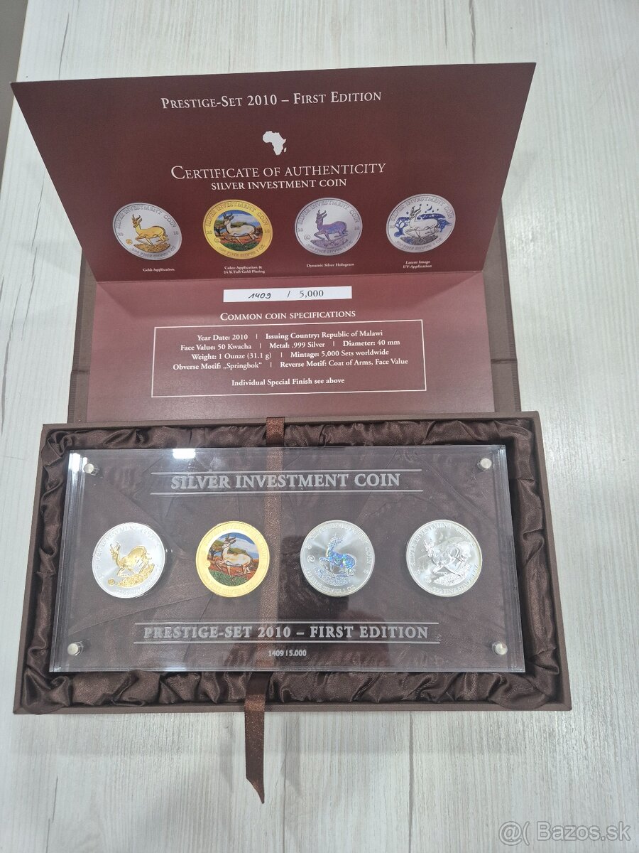 Investičné striebro 999 - 6