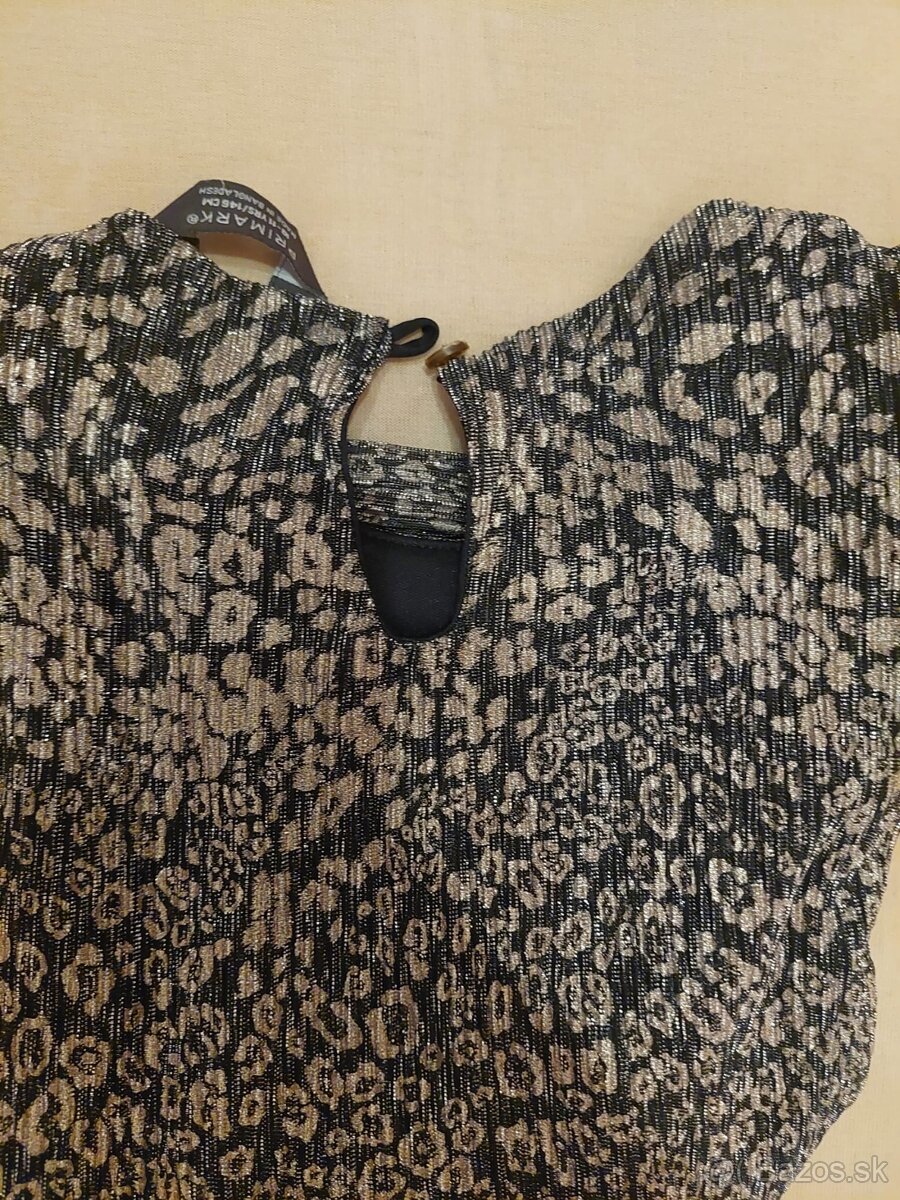 Sviatočné zlato-čierne šatočky - 6