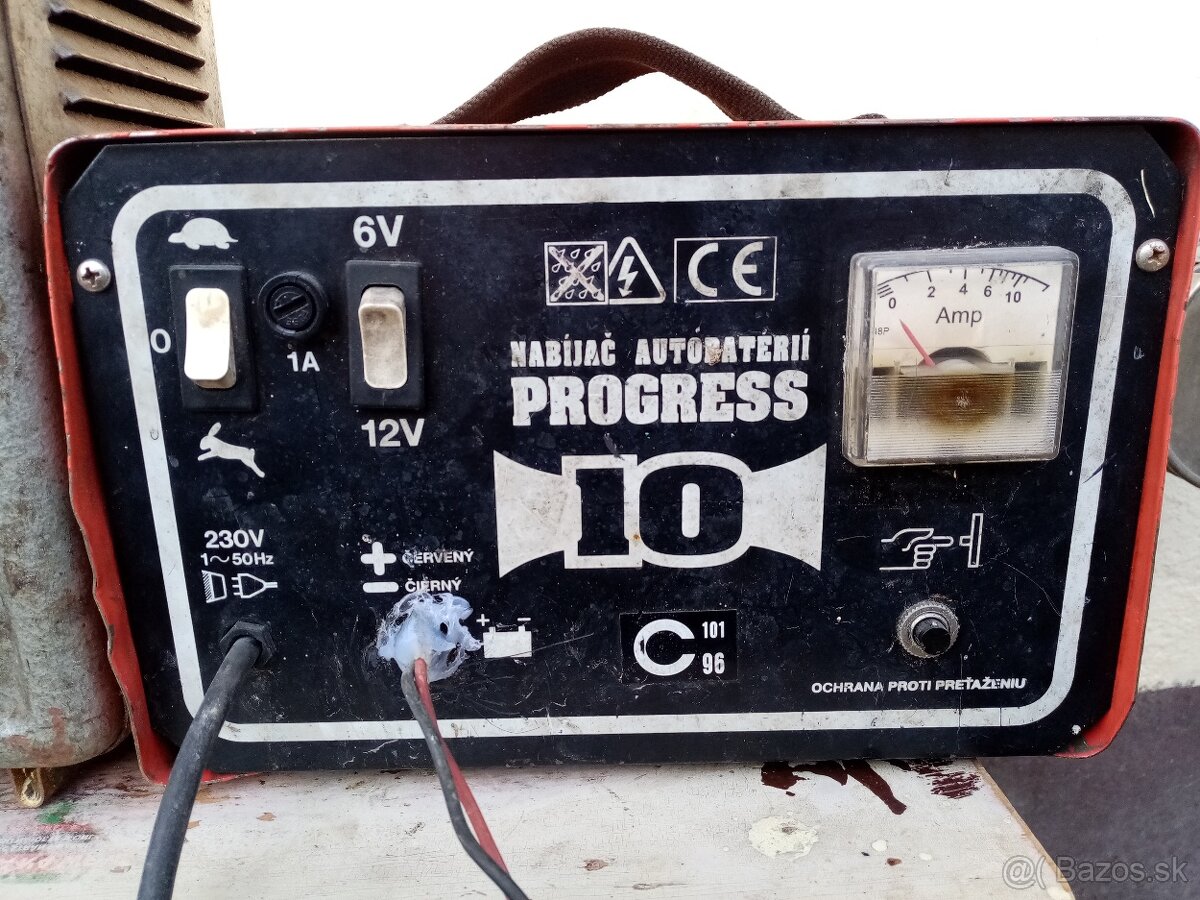 Nabijačky autobaterii 6v 12v - - 6