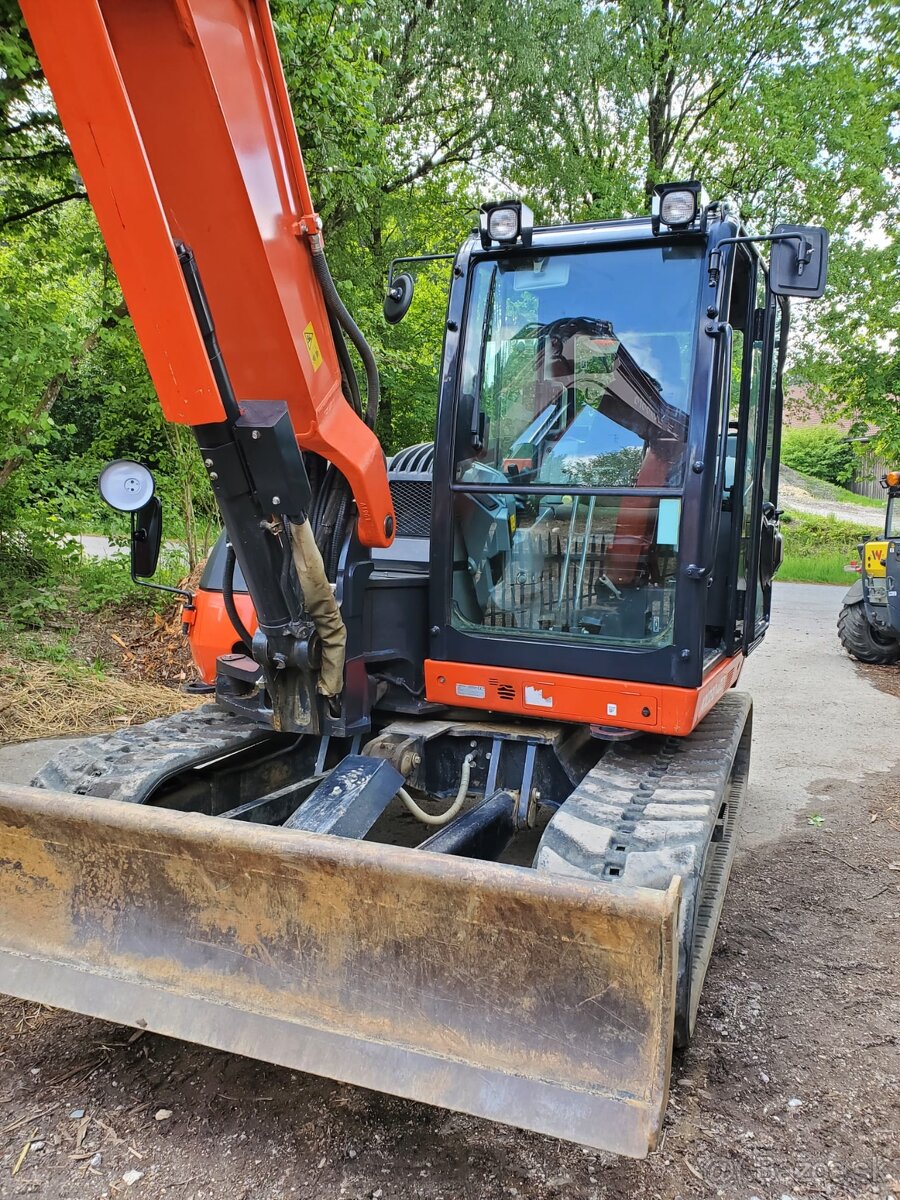 Pásový minibagr KUBOTA KX 080-4.2 - 6
