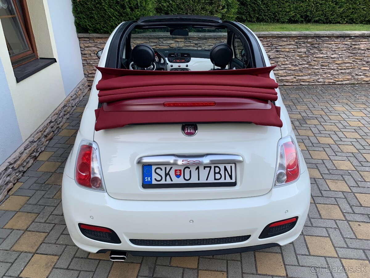 Fiat 500C 1,2 benzín,35800km - 6