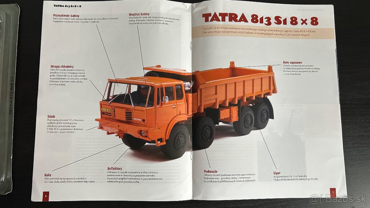 TATRA 813 8x8 S1 1/43 DeaGostini - 6