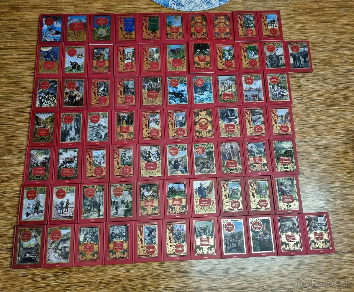 Kolekcia 72 kníh od Julesa Verneho od firmy Hachette - 6