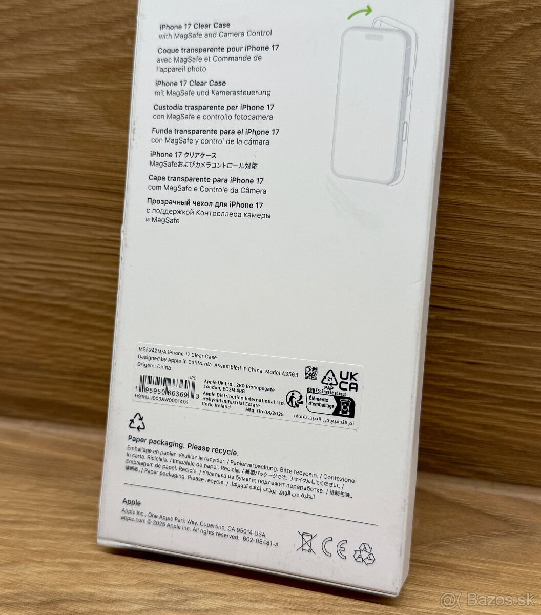 Apple Clear Case iPhone 17 - 6