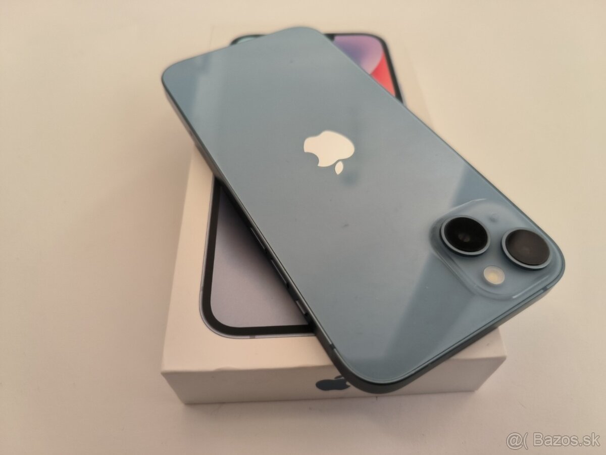 apple iphone 14 128gb Blue / Batéria 100% - 6