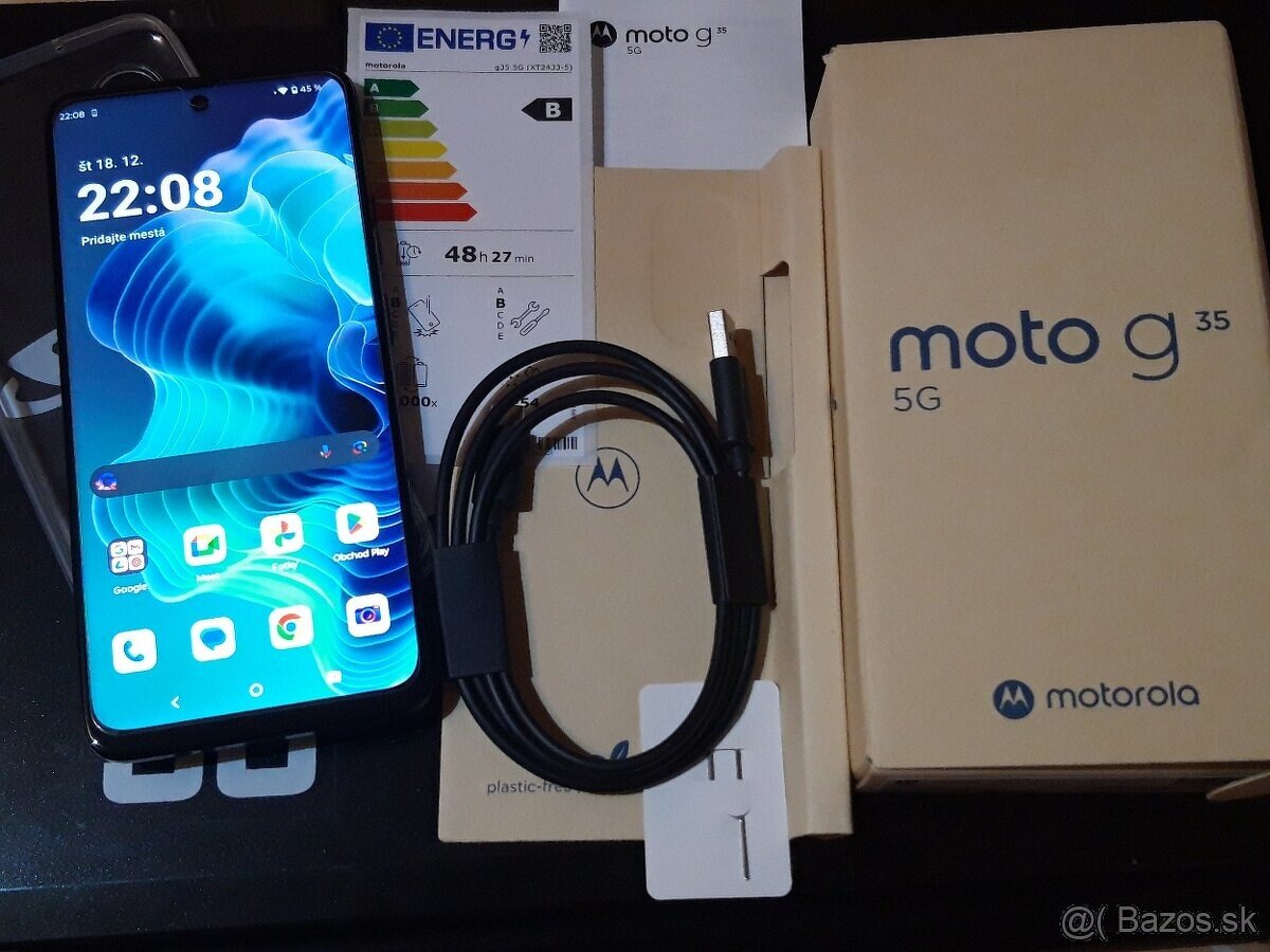 NOVY SAMSUNG A26 5G + NOVA MOTOROLA G35 5G - 6