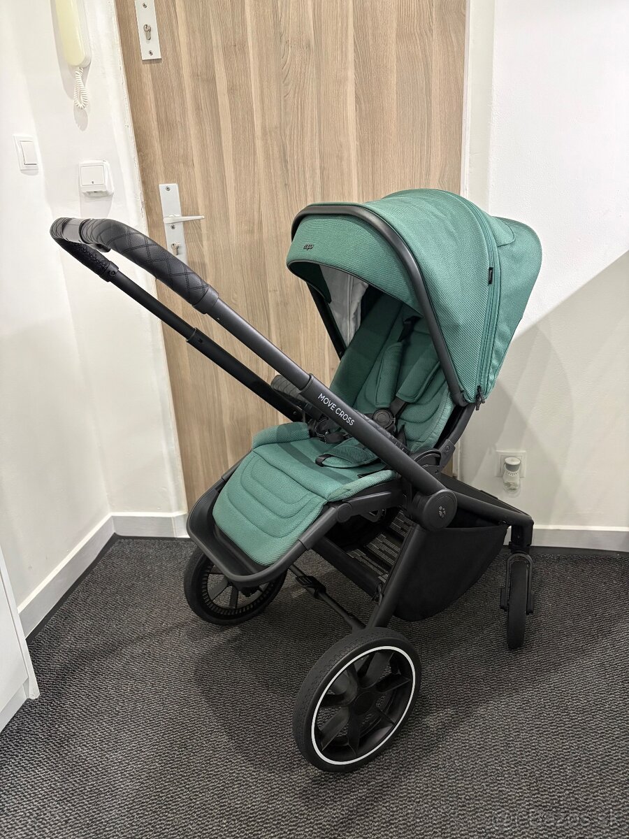 Zopa MOVE CROSS 2, Antique Green/Black, športový kočík - 6