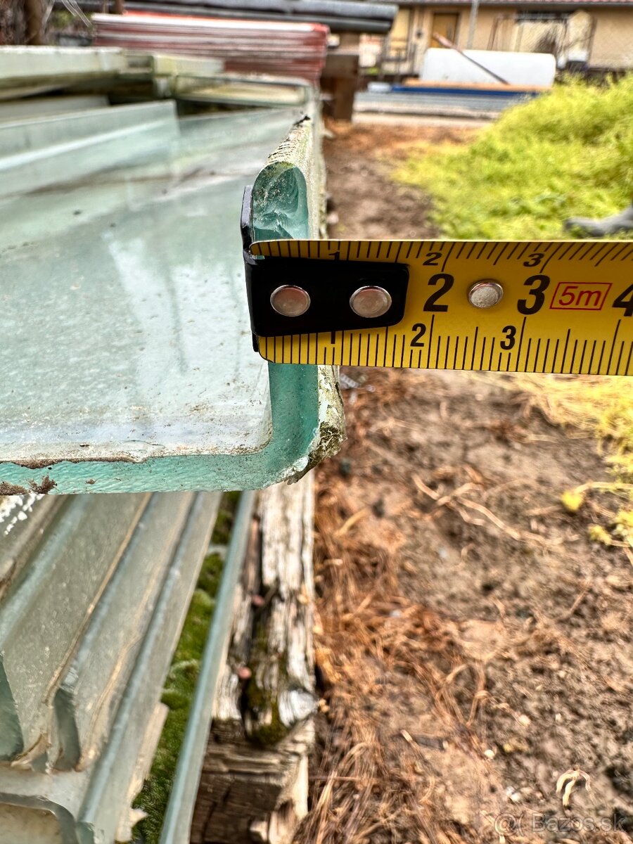 Predám sklenené U profily - 6