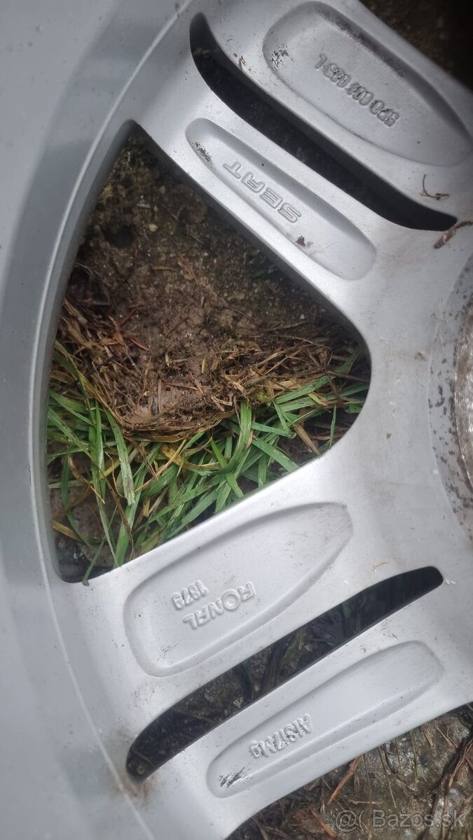 Elektrony R17 RONAL/originaly/pre SEAT,ŠKODA,VW - 6