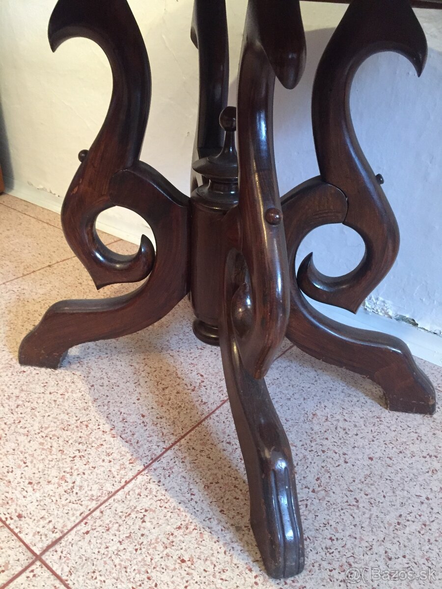 starožitná konferenčný stolík - 6