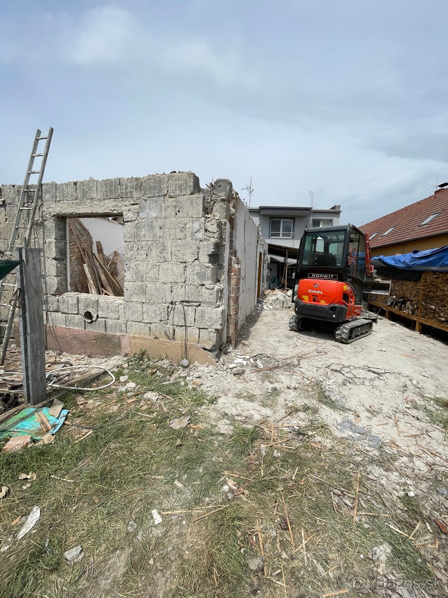 Zemné, výkopové práce a odvoz, dovoz materiálu - 6