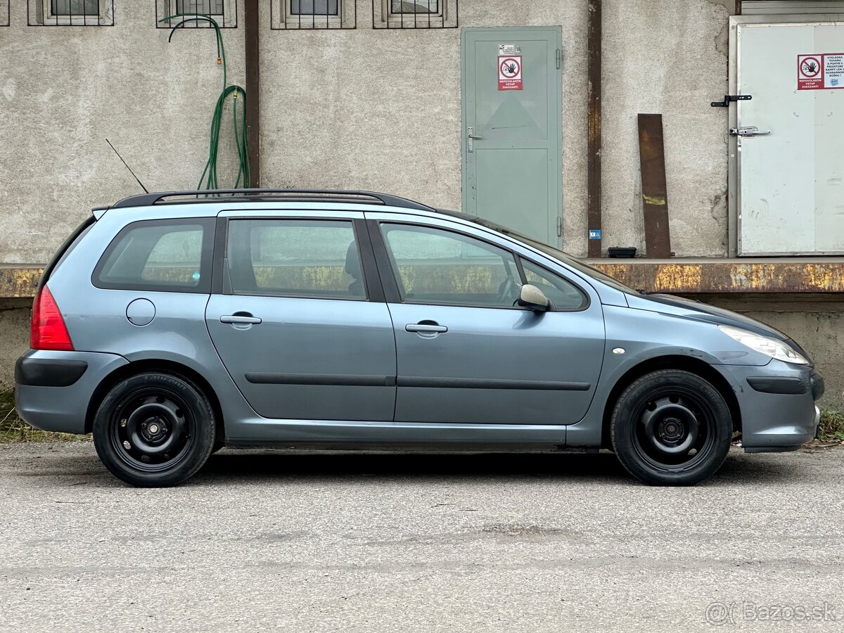 Peugeot 307 SW Facelift 1.6HDI 80kw Nová STK - 6