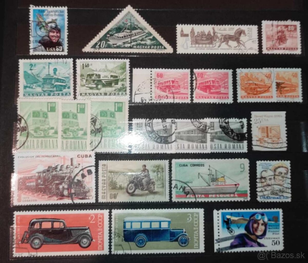 Známky - doprava - 6