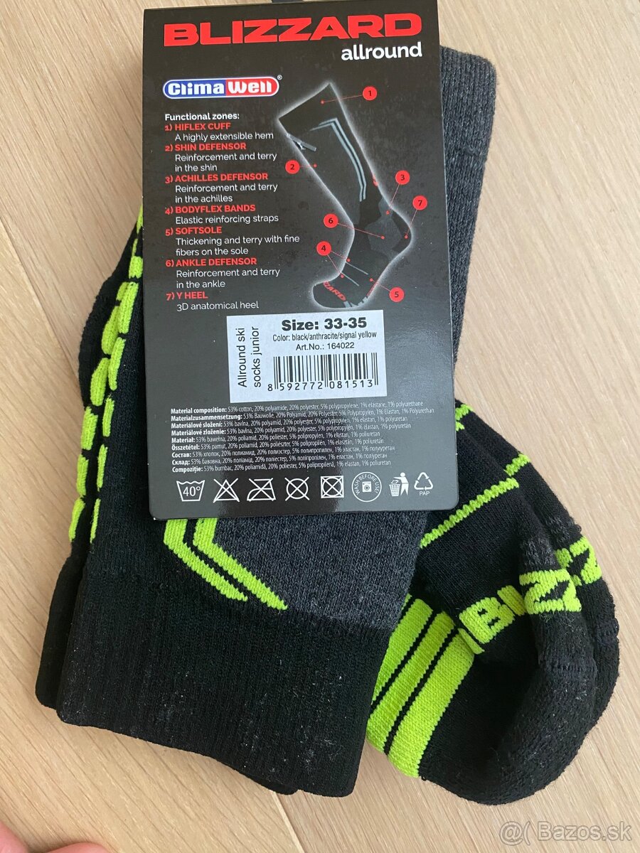 Nike termo vrch + Blizzard lyžiarske podkolienky - 6