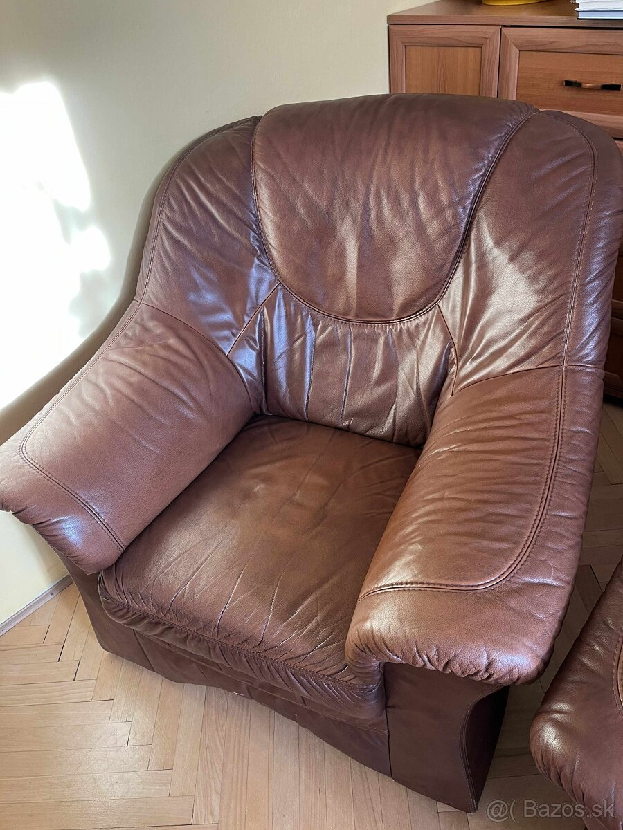 Kožená sedacia súprava 3+2+1 - 6