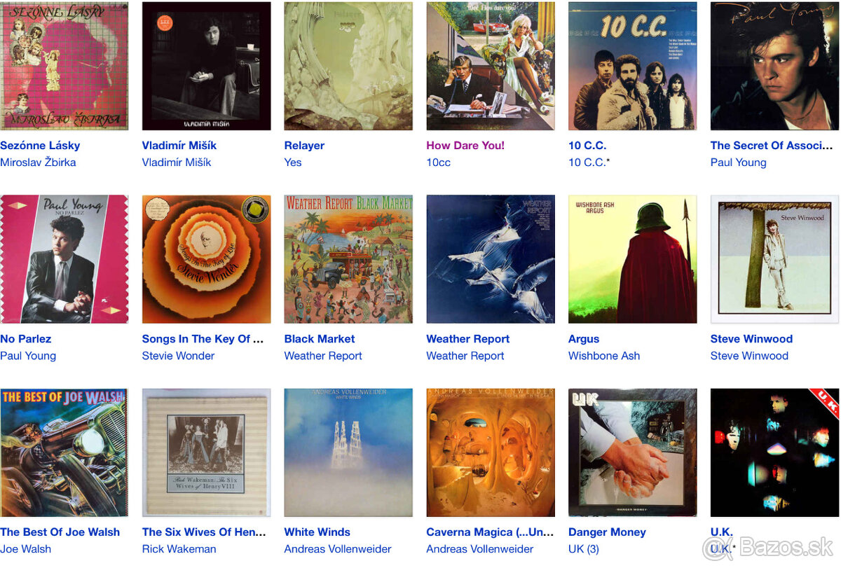 ZAHRANICNI INTERPRETI LP platne 6 - 6