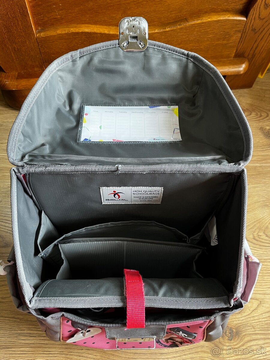 Školská taška Belmil Yorki - set peračník a vrecko - 6
