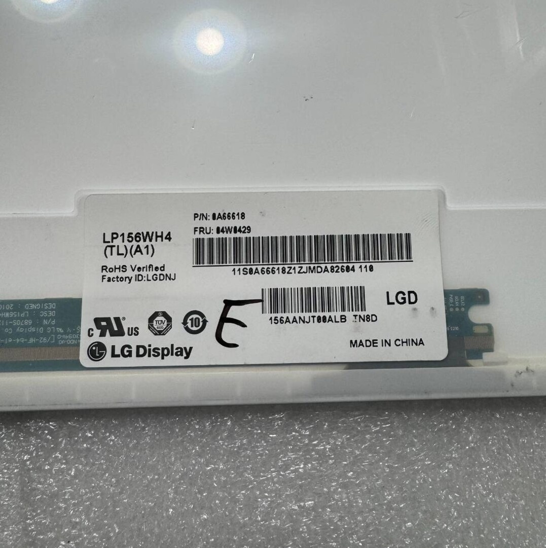 Predám obrazovku do notebooku 15,6" LED display 40pin E - 6