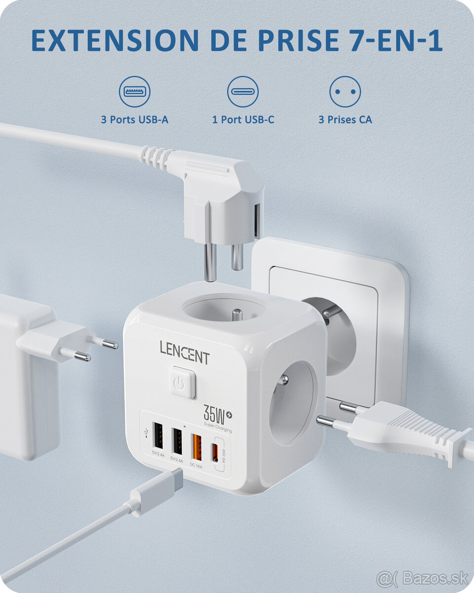 Redukcia, adapter, nabijačka 7v1 - úplne nová - 6