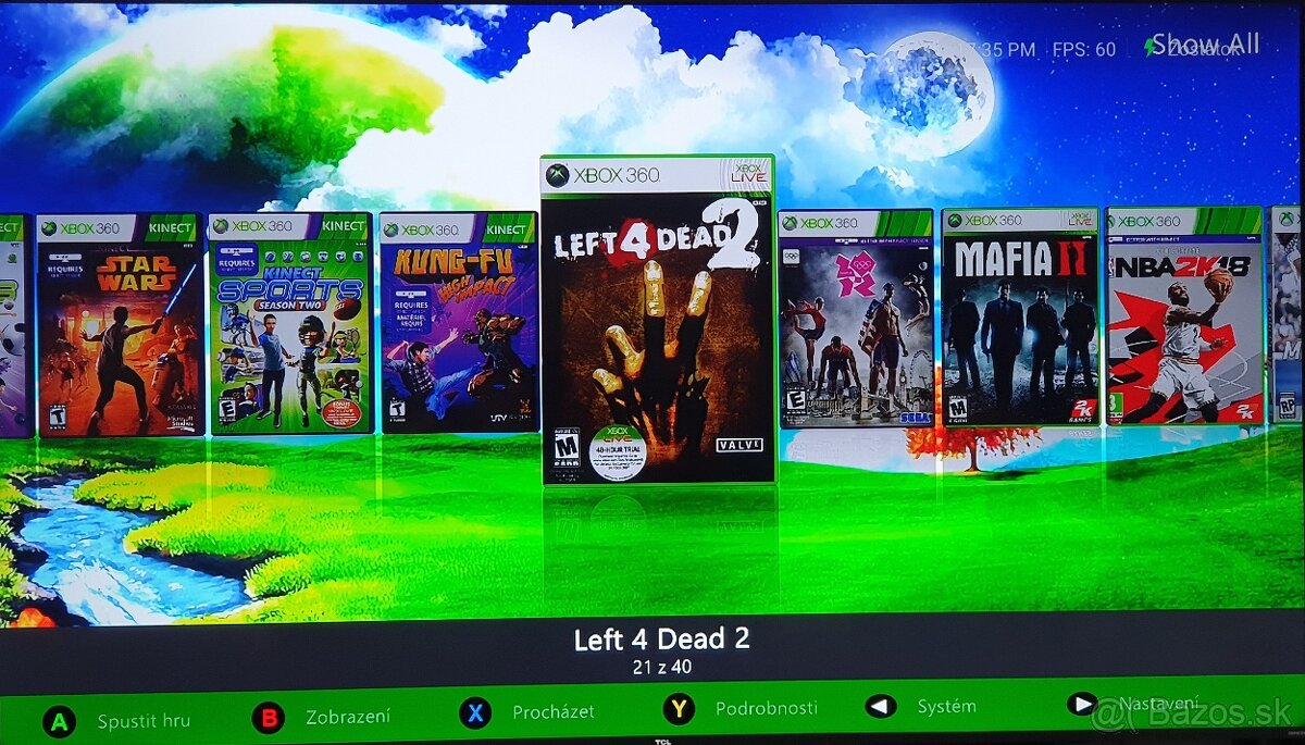 XBOX 360 RGH + kinect a 1 ovládačXBOX 360 RGH + kinect - 6