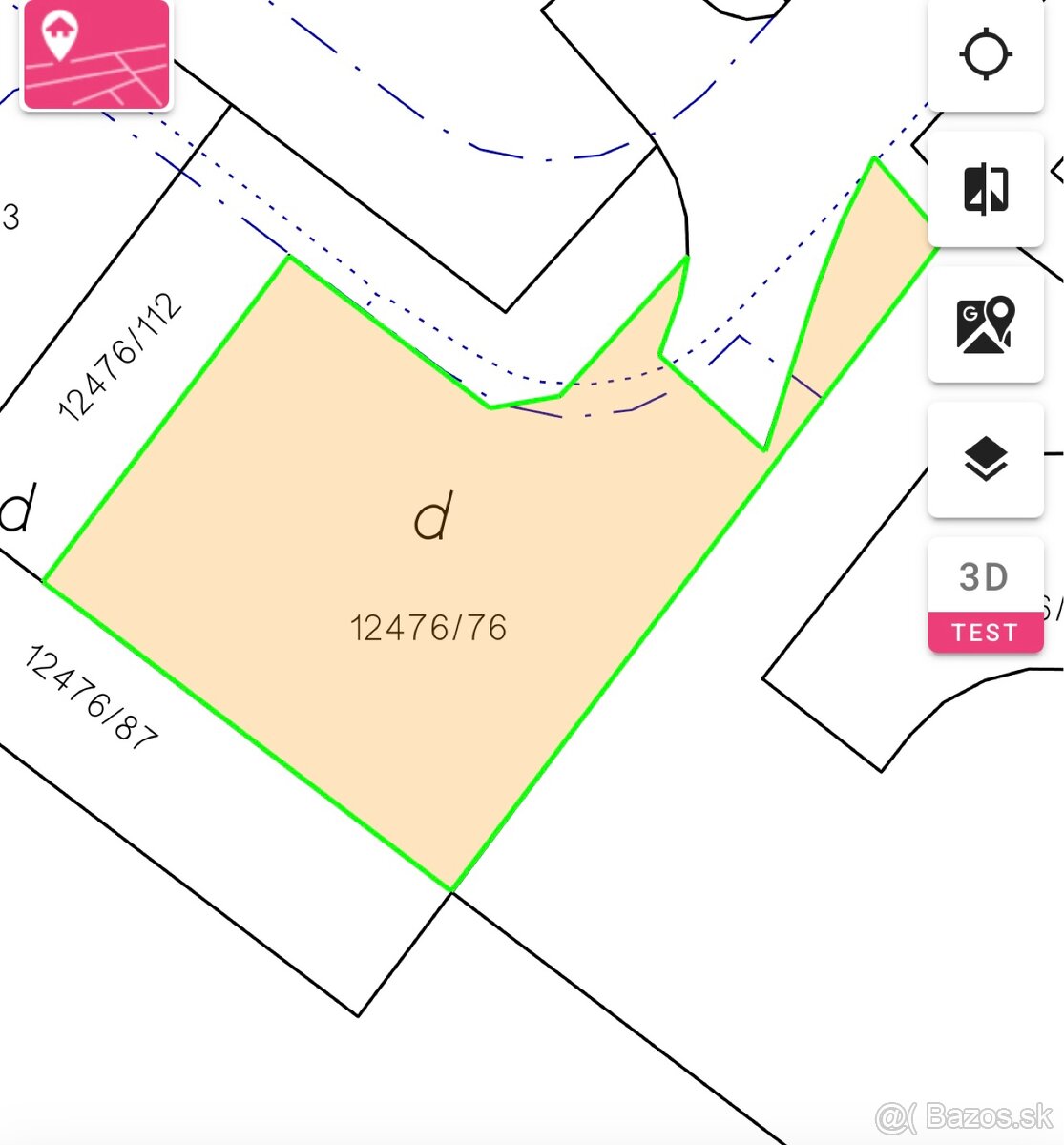 Stavebný pozemok pre rodinný dom 440m2 - 6