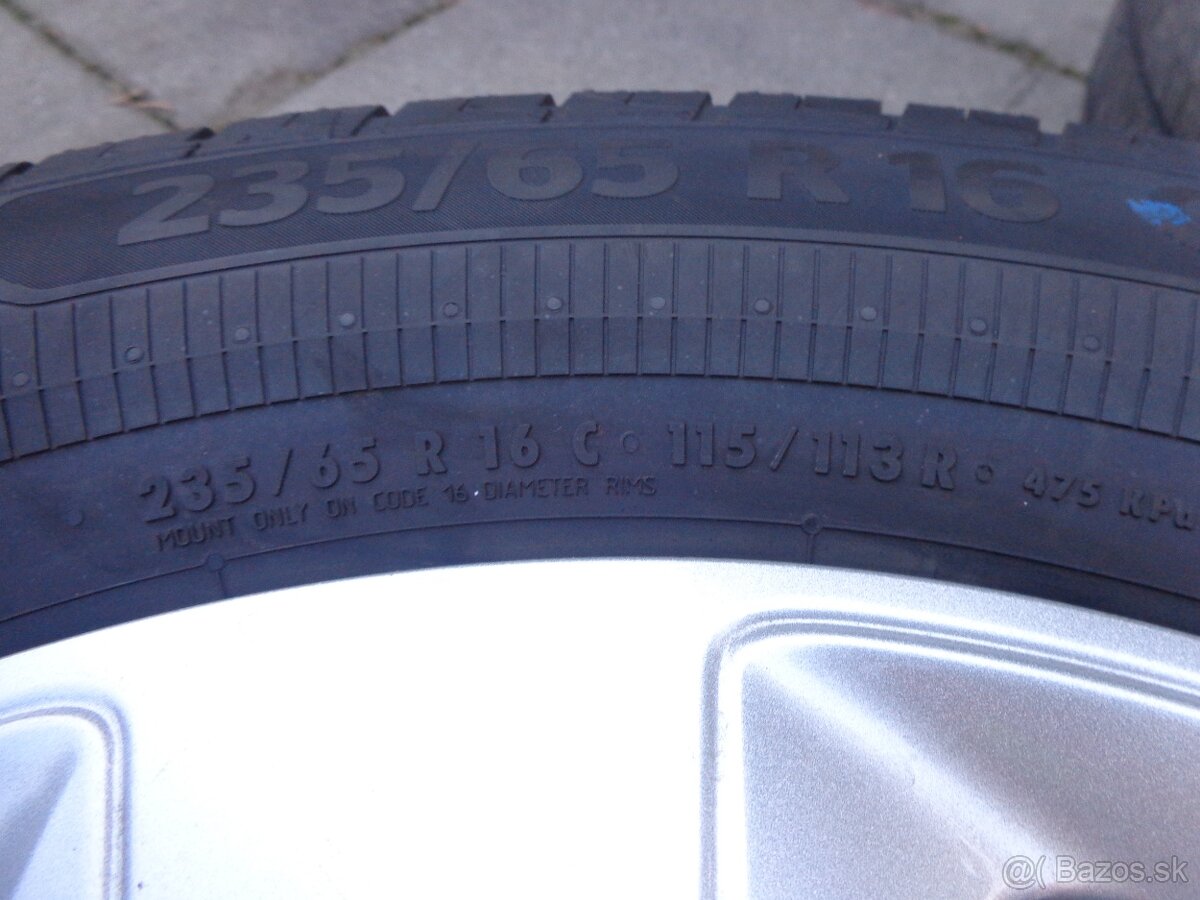 5x160 R16 Ford Transit letna sada kolies - 6