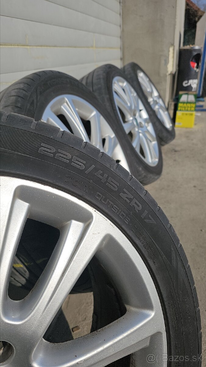 Letná sada Skoda 5x112 + 5x112/45 R17 - 6