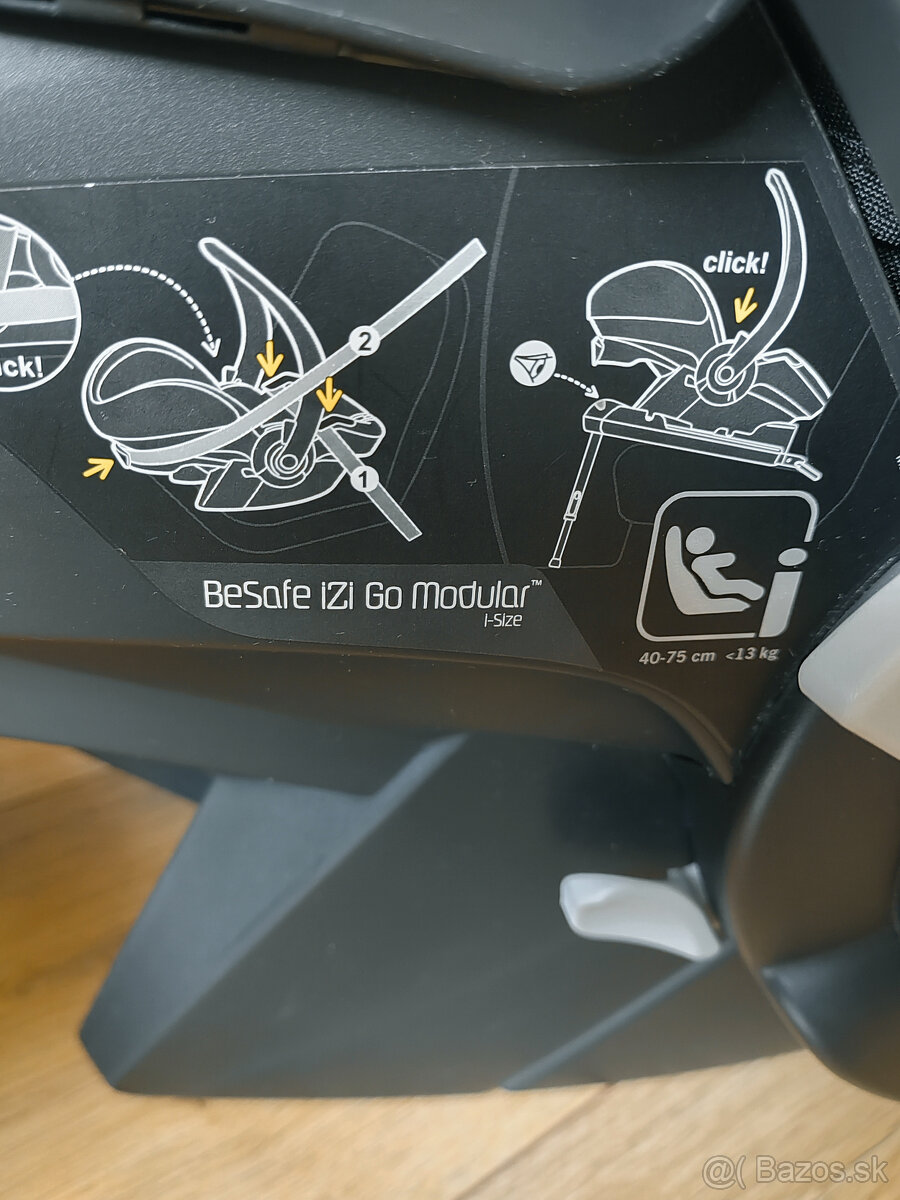 Autosedačka + vajíčko BeSafe iZi Modular i - Size base - 6