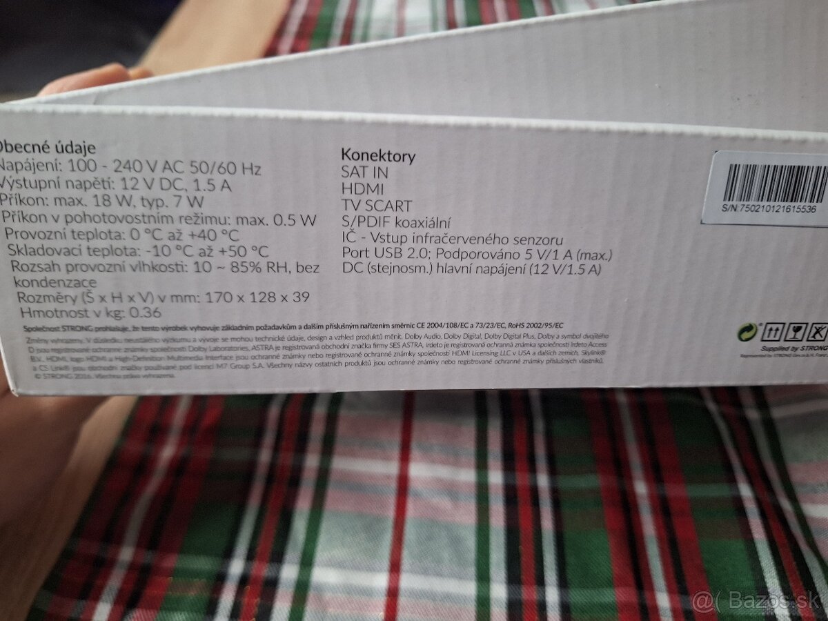 Digitálny HD satelitní prijímač s čítačkou kariet - 6