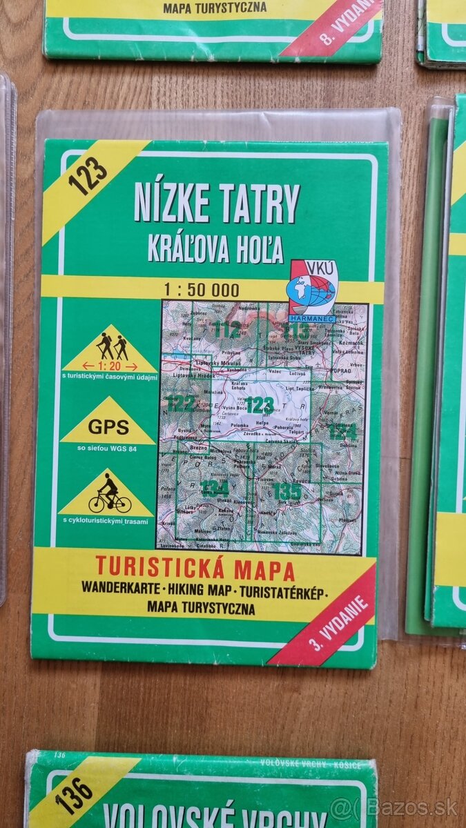 ZLAVA turistické mapy VKÚ - 6