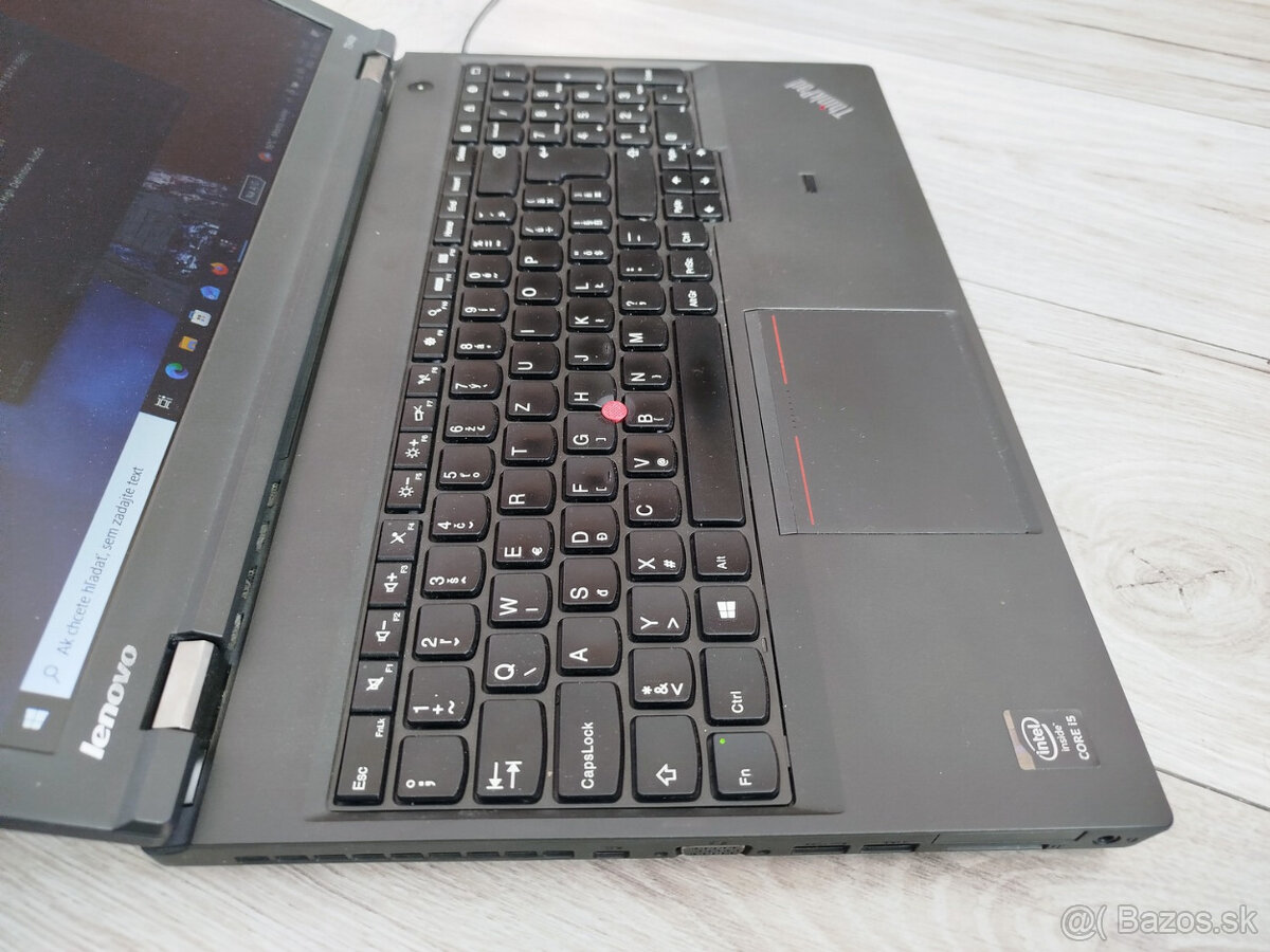 notebook Lenovo T540p - Core i5-4300M, 8GB, SSD, Win 10 - 6