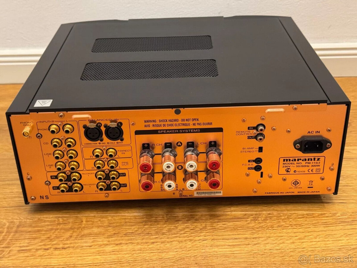 Integrovaný zosilňovač Marantz PM-11S3, v perfektnom stave s - 6