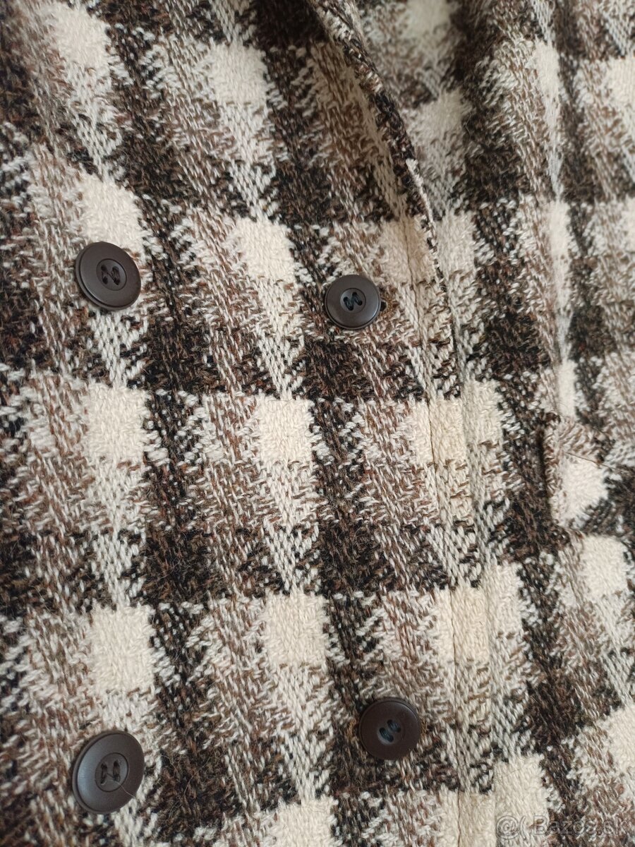 Vlnený kabát dámsky - 6