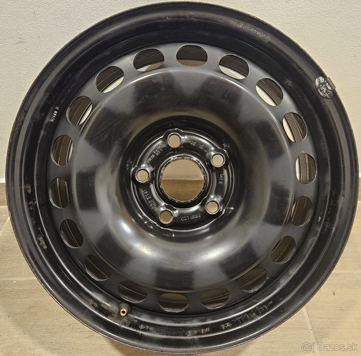 Plechové disky orig. VW - 5x112 r16 - 6